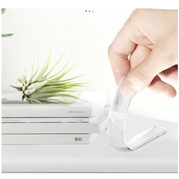 6 шт. Противоударная накладка Xiaomi на дверную ручку, Защитная накладка для отключения звука, Накладка на дверь холодильника, накладка на дверь автомобиля от царапин