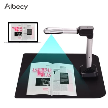 Aibecy BK51 USB Document Camera Scanner Формат захвата A3 HD 16 мегапикселей, высокоскоростной сканер со светодиодной подсветкой