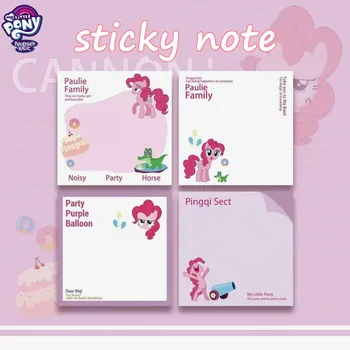 My Little Pony Sticky Note Kawaii Girl Детские деликатные учебные принадлежности Материал для декора из аниме-мультфильма 