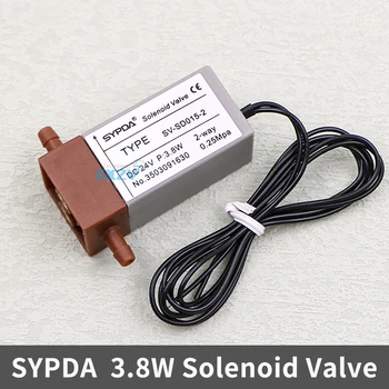 SYPDA 2-Ходовой Электромагнитный Клапан SV-SD015-2 для Сольвентного Принтера Gongzheng Wit-color Flora УФ-Машина 24V 3,8 Вт Магнитный Клапан