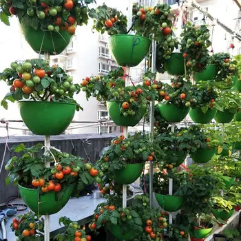 Балкон для беспочвенного выращивания, Подвесной гидропонный цветочный горшок, Трехмерная система посадки, Выращивание сада своими руками