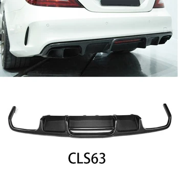 Для заднего бампера Mercedes CLS W218 задний диффузор CLS350CLS63 из углеродного волокна