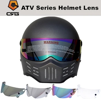 Козырек для объектива мотоциклетного шлема, подходящий шлем серии ATV, модель объектива для полнолицевого шлема, линзы для шлема для мотокросса, защита от ультрафиолета, HD, защита от запотевания