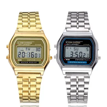 Новые цифровые светодиодные часы для мужчин, многофункциональный будильник, электронные часы, водонепроницаемые простые мужские светодиодные часы, часы