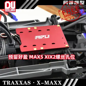 Пластина ESC из легированного металла 7075-T6 для радиоуправляемой автомобильной детали TRaxxas MAXX-X 8s max5 xlx2 ESC