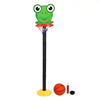 Подставка Баскетбольное кольцо с регулируемой высотой Портативный Баскетбольный игровой набор для детей для помещений