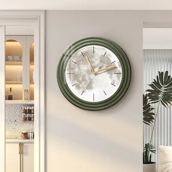 Стильные оригинальные настенные часы Art Modern Большие Эстетичные Настенные часы Simple Cool Nordic Dining Room Horloge Украшение дома Роскошь
