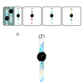 Удобный Стильный 20мм/22мм Универсальный силиконовый браслет Силиконовый Браслет для часов Гибкий